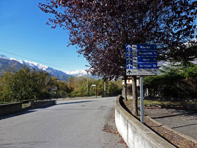 Segnaletica, antica strada di Francia