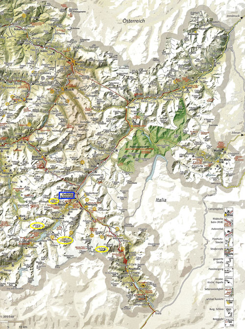 Map Engadina