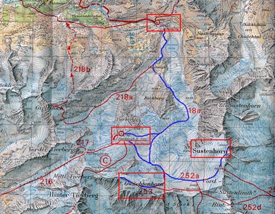 Map Raid Sustenhorn