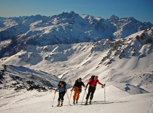 Arrivo in Cima