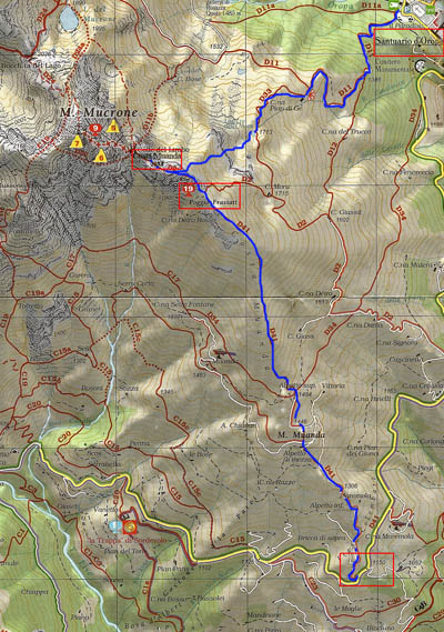 Map Costa Muanda