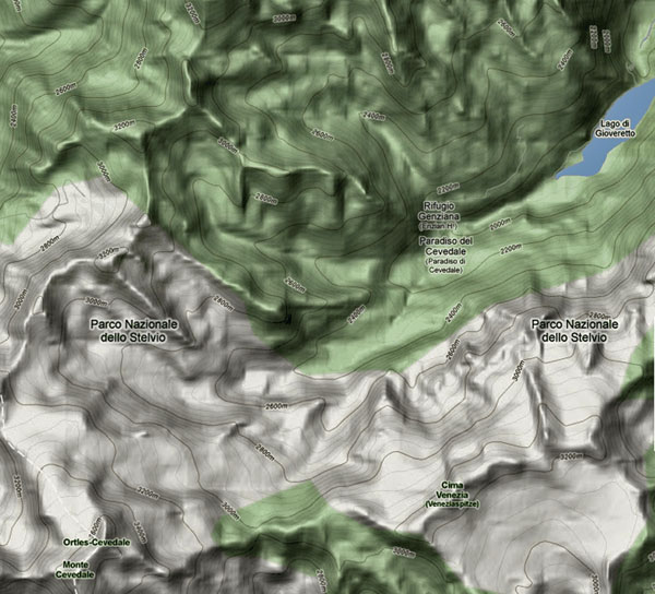 Map Val Martello