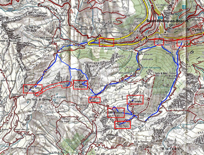 Map Col Serena