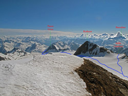 Discesa sul Griesgletscher
