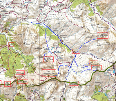 Map Pic Rochebrune