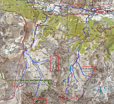 Map Col Echaillon
