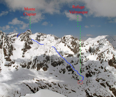 Monte Clapier, da Mont S. Marie