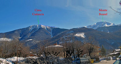 Cima Cialancia vista da Demonte