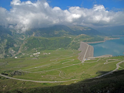 La diga del Moncenisio