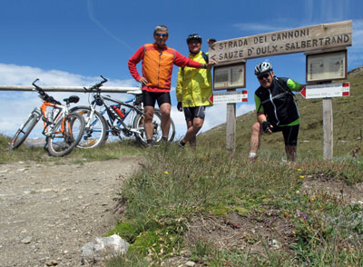 Monfol-col Lauson, strada dei cannoni