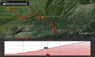 Map Forno Lemie-Alpe d'Ovarda