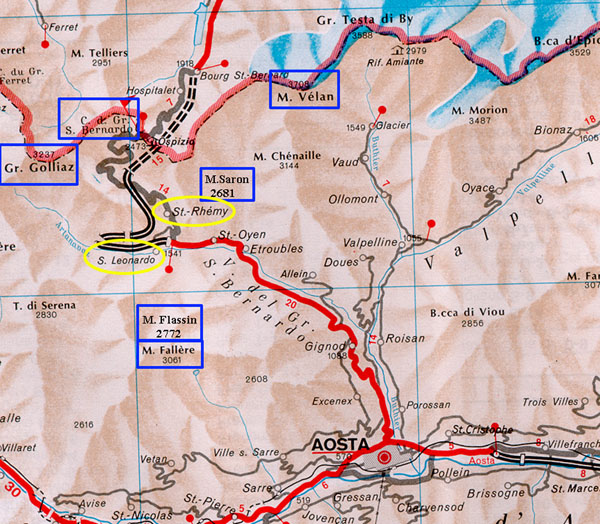Map Val S. Bernardo